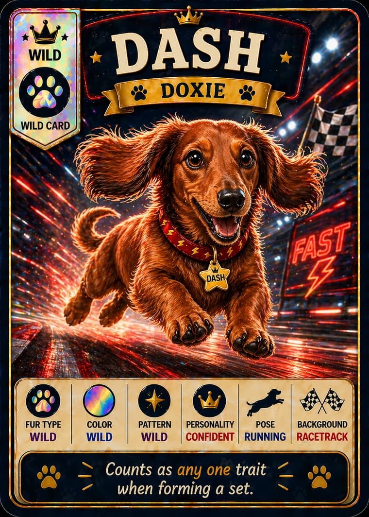 Dash wild card