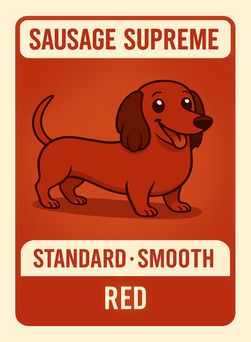 Sausage Supreme Card